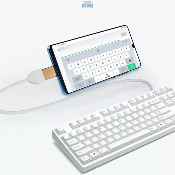 3-Pack USB-C 3.1 Male to USB A Female Adapter Converter OTG Type C Android Phone - Picture 4 of 9